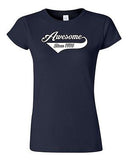 Junior Awesome Since 1976 With Tail Happy Birthday Gifts Funny DT T-Shirt Tee