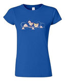 Junior Randy Otter Easter Egg Chick Eastern Funny Arts Portray DT T-Shirt Tee