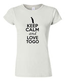 Junior Keep Calm And Love Togo Country Nation Patriotic Novelty T-Shirt Tee