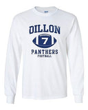 Long Sleeve Adult T-Shirt Dillon 7 Football Retro Sports Novelty DT