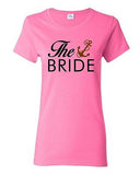 Ladies The Bride Groom Wedding Marriage Bridal Party Funny DT T-Shirt Tee