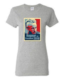 Ladies Ragnar For President 2016 King Hero TV Series Parody Funny DT T-Shirt Tee