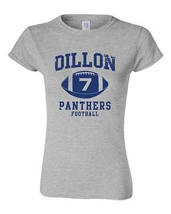 Junior Dillon 7 Football Ball Retro Sports Novelty DT T-Shirt Tee