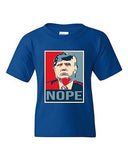 Donald Trump Nope 2016 Vote for President Campaign DT Youth Kids T-Shirt Tee