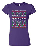 Junior Chemistry Science Ugly Christmas Xmas Elements Funny Humor DT T-Shirt Tee