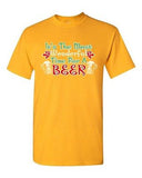 It's The Most Wonderful Time For A Beer Christmas Funny DT Adult T-Shirt Tee