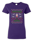 Ladies Christmas Is Coming Santa Claus TV Series Funny Parody DT T-Shirt Tee