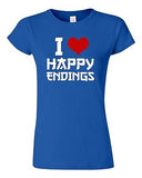 Junior I Love Happy Endings Massage Therapist Relax Funny Humor DT T-Shirt Tee