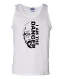 Heisenberg I Am The Danger Novelty Statement Graphic Adult Tank Top