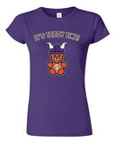 Junior It's Teddy Time Minnesota Football Sports Fan Purple DT T-Shirt Tee