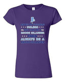 Junior Always Be Yourself Unless You Can Be An Rhode Islander Map DT T-Shirt Tee