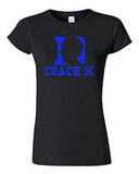 Junior Coach K Face 1000 Wins 1K Win Ball Game Basketball Sports Fan T-Shirt Tee