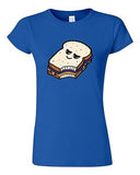Junior Too Cute To Eat Peanut Butter And Jelly Sandwich Novelty DT T-Shirt Tee