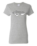 Ladies Awesome Since 1977 With Tail Happy Birthday Gift Funny DT T-Shirt Tee