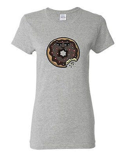 Ladies Too Cute To Eat Donut Sweet Food Dessert Pastry Funny DT T-Shirt Tee