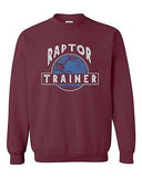 Raptor Trainer Dinosaur Dino Movie Funny Humor DT Novelty Crewneck Sweatshirt