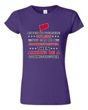 Junior Always Be Yourself Unless You Can Be An Connecticuter Map DT T-Shirt Tee