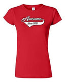 Junior Awesome Since 1995 With Tail Happy Birthday Gifts Funny DT T-Shirt Tee