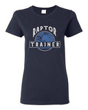 Ladies Raptor Trainer Dinosaur Jurassic Dino Movie Funny Humor DT T-Shirt Tee