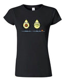 Junior Randy Otter Avocado Baby Seed Fruits Funny Arts Portray DT T-Shirt Tee