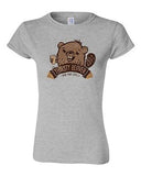Junior Thirsty Beaver Log Cute Animal BeanePod Artworks Art Funny DT T-Shirt Tee