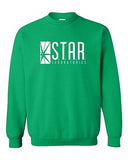 Star Labs Captain TV Laboratories Labs Logo Comic DT Novelty Crewneck Sweatshirt