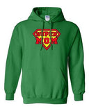 Super Mom Superhero Hero Power Best Mom Gift Funny Humor DT Sweatshirt Hoodie