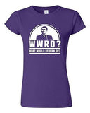 Junior WWRD What Would Reagan Do? President Election 84 Funny DT T-Shirt Tee