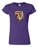 Junior Too Cute To Eat Pizza Cheese Meal Food Snacks Novelty DT T-Shirt Tee