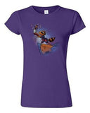Junior Sparkles In The Galaxy Rocket Friend Movie Salih Gonenli DT T-Shirt Tee