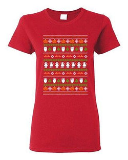 Ladies Halloween Ugly Christmas Pumpkin Owl Poppet Funny Humor DT T-Shirt Tee