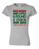 Junior Happy Birthday 6 Pound Baby Jesus Merry Christmas Xmas DT T-Shirt Tee