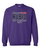 Marco Rubio For President 2016 Campaign Election DT Novelty Crewneck Sweatshirt