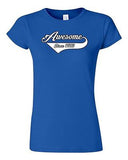 Junior Awesome Since 1973 With Tail Happy Birthday Gifts Funny DT T-Shirt Tee