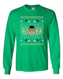 Long Sleeve Adult T-Shirt Heisenberg W. White Ugly Christmas TV Funny Parody DT