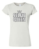 Junior Selfie Queen Crown Selfy Pic Photo Camera Funny Humor DT T-Shirt Tee