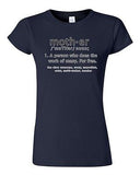 Junior Mother Definition Meaning Dictionary Mothers Day Funny DT T-Shirt Tee