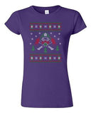 Junior Firefighter Hero Ugly Christmas Sweater Fire Firemen Funny DT T-Shirt Tee