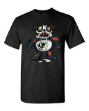 Zombie Panda Undead Animals Devil Monster Horror Adult DT T-Shirt Tee