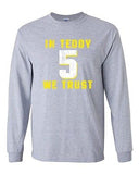 Long Sleeve Adult T-Shirt In Teddy We Trust Quarterback Minnesota Football DT