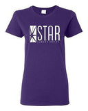 Ladies Star Labs Captain Laboratories TV Comics Labs Logo Parody DT T-Shirt Tee