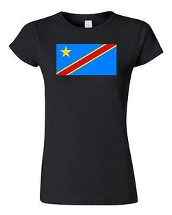 Junior Democratic Republic Of The Congo Country Flag State Nation DT T-Shirt Tee