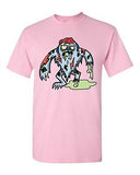 Zombie Yeti Undead Animals Snowman Devil Monster Horror Adult DT T-Shirt Tee