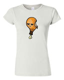 Junior Too Cute To Eat Chicken Leg Meal Food Meat Novelty DT T-Shirt Tee