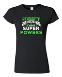 Junior New Forget Lab Safety I Want Super Powers Funny Humor DT T-Shirt Tee