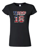 Junior Donald Trump 16 2016 President Election Campaign Support DT T-Shirt Tee