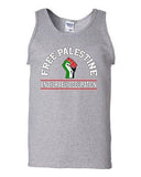 Free Palestine End Of Israeli Occupation DT Adult Tank Top