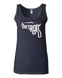 Junior Detroit Smoking Gun Philadelphia Novelty Statement Graphics Tank Top