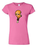 Junior Too Cute To Eat Chicken Leg Meal Food Meat Novelty DT T-Shirt Tee