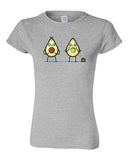 Junior Randy Otter Avocado Baby Seed Fruits Funny Arts Portray DT T-Shirt Tee